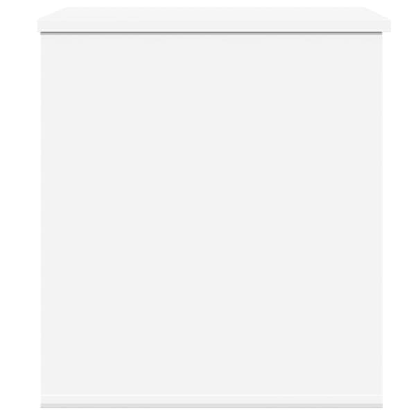 vidaXL kommode, hvid, 60x42x46 cm, træbaseret materiale