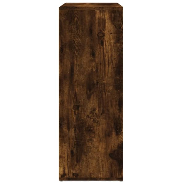 vidaXL kommode, røget eg, 60x31x84 cm, træbaseret materiale