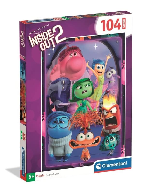 Puslespil 104 Inside Out 2