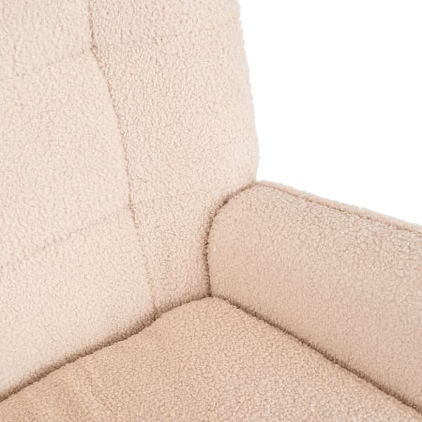 JACKSON Beige Bouclé Gyngestol/Moderne Eg