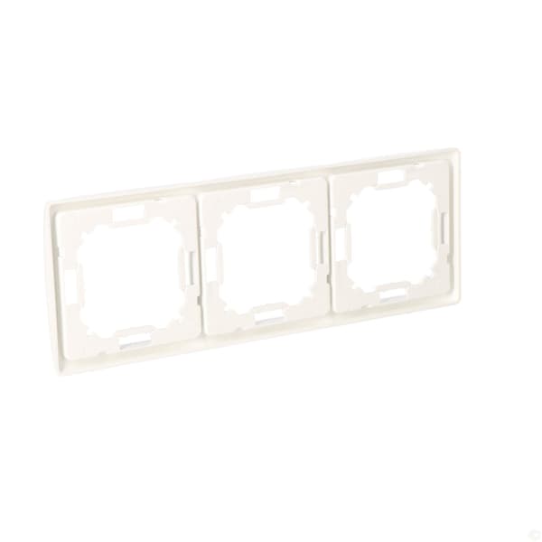Triple frame BMR3/11 Basic hvidt modul