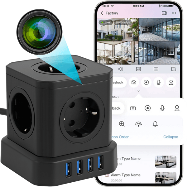 SK418 WiFi miniaturekamera bånd