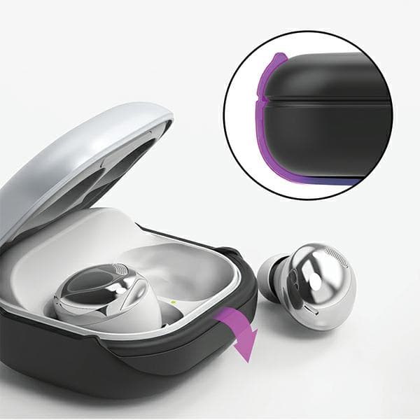 Araree Bean-etui til Samsung Galaxy Buds Live /Pro / Fe / Buds Core Sort