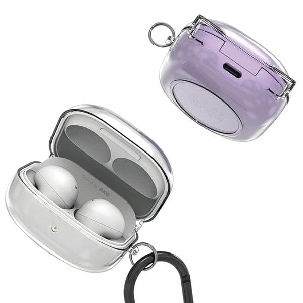 Araree Nukin Etui til Galaxy Buds 2 Pro / Fe / Buds Core Gennemsigtig