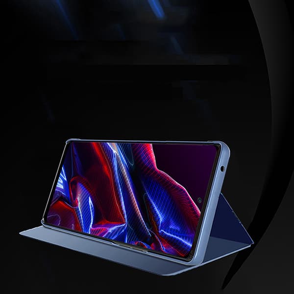 Blankt flip-cover til Xiaomi 13 Lite Clear View Cover sort