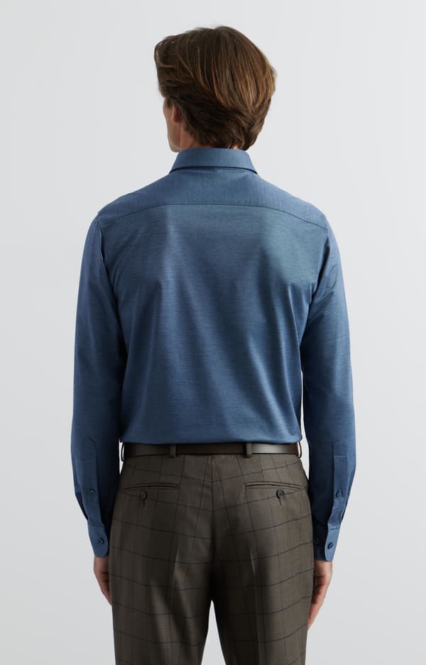 Slim strikskjorte XXL