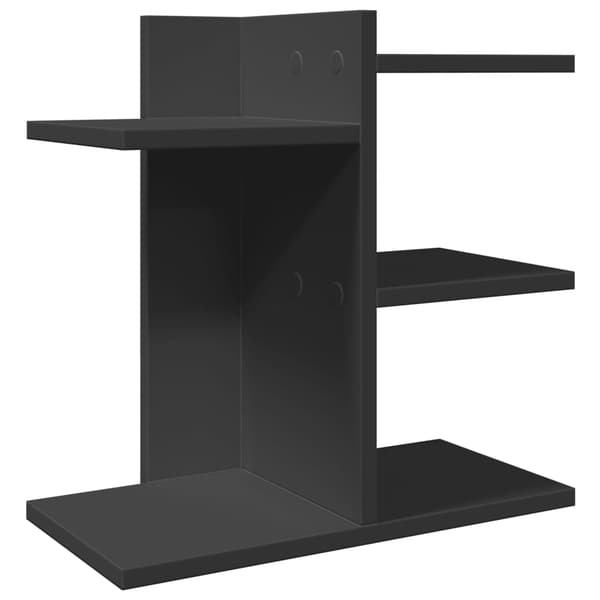 vidaXL skrivebordsarrangør, sort, 42x21,5x42 cm