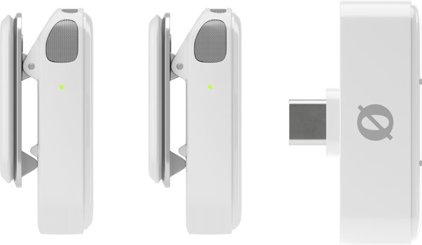 Rode Trådlös Micro USB-C Mikrofon Vit