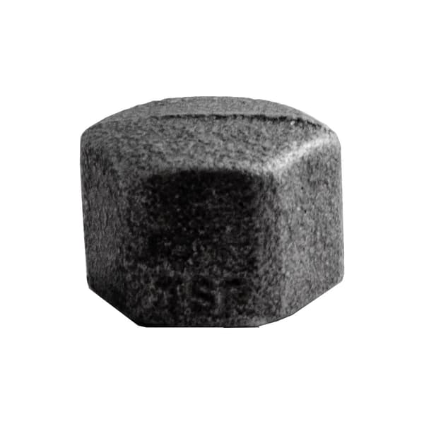 IDMAR-liitin 1/2" T1 (DN15) musta