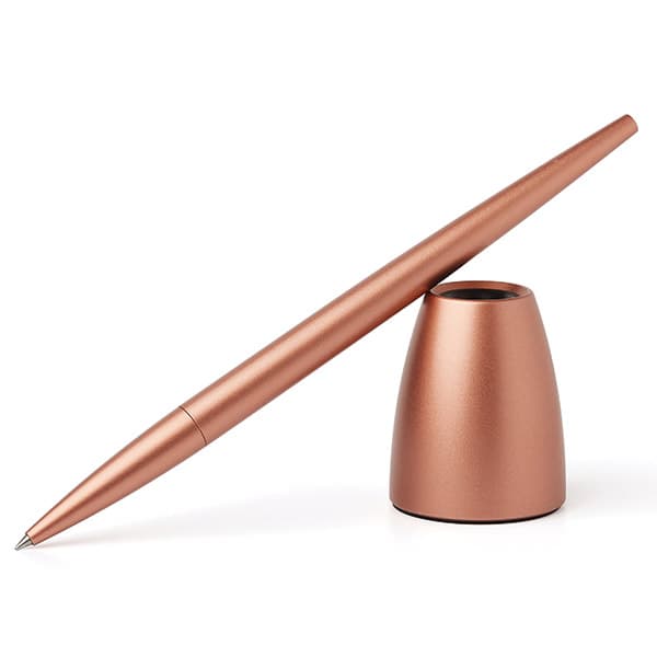 Lexon Scribalu kuglepen med rosaguld/blød guldbase LS64P1