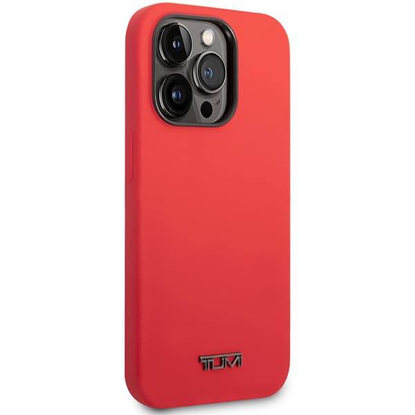 Tumi flytande silikonskal till iPhone 14 Pro Max, röd