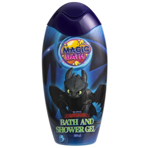 Dragons Magic Bath 2-i-1 duschgel och schampo för barn 3+ 200 ml