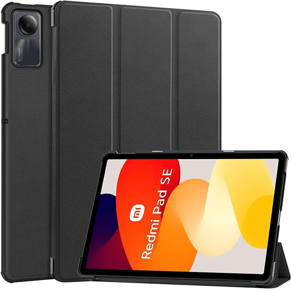 Etui til Xiaomi Redmi Pad SE 11", Smartcase, sort