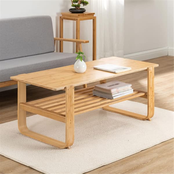 Bambu soffbord 100x57x46cm