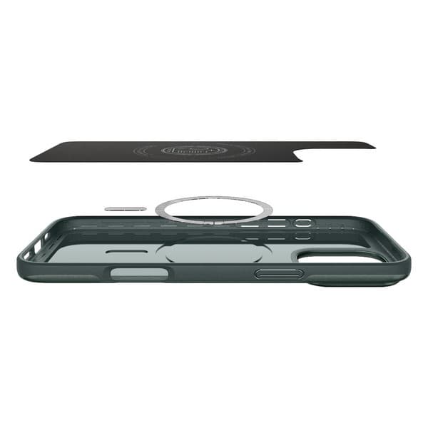 Spigen Thin Fit Mag-cover til MagSafe til iPhone 16 Pro Max, grøn