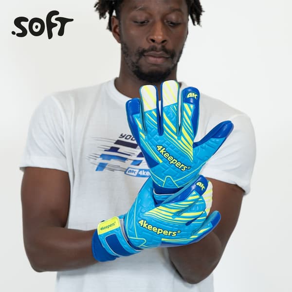 Soft azur NC | 4keepers Soft azur NC 8.5 målvaktshandskar