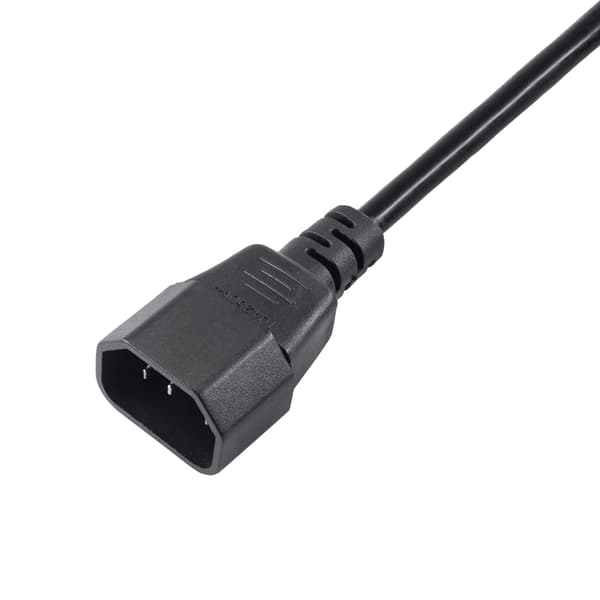 Akyga AK-PC-03A Strømforlængerkabel 3-benet til C13 / C14 Computer 1,8m