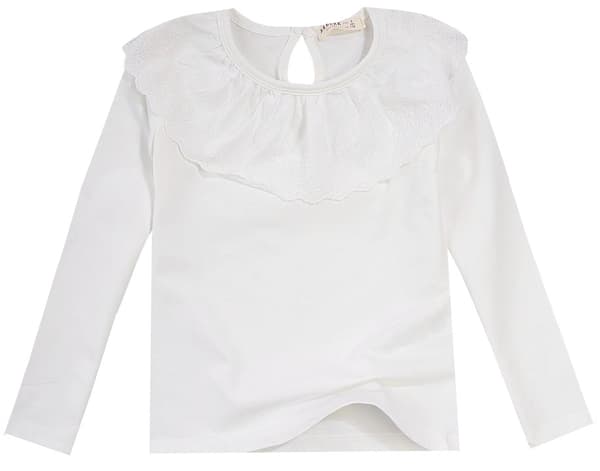 Breeze Formel gallabluse langærmet ecru str. 98 H209H
