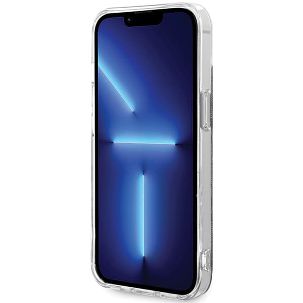 Guess IML 4G MagSafe-etui til iPhone 15 Plus, sort