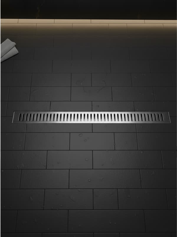 Helmken 37208601 lineaarilattia, 600x100mm, kromi