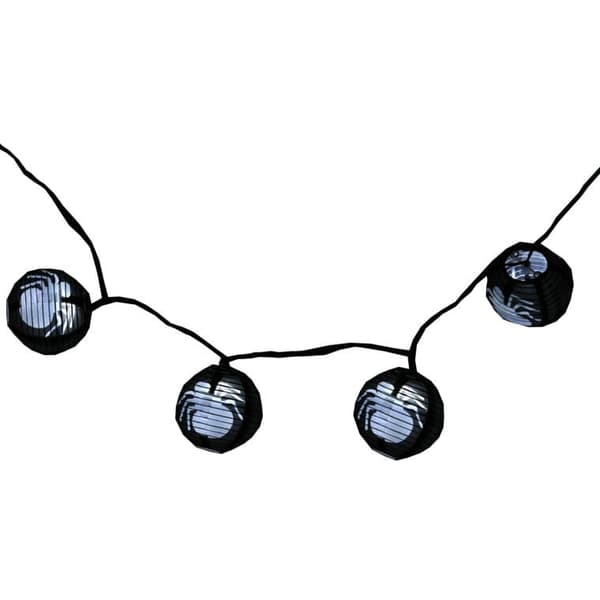 10 LED edderkoppelamper dekorative kæde batteridrevet