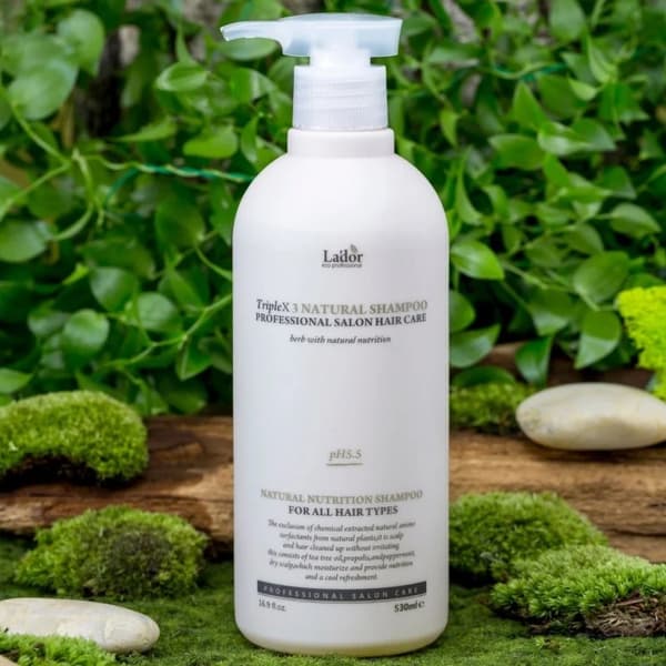 La'dor TripleX3 Natural Shampoo - 530 ml