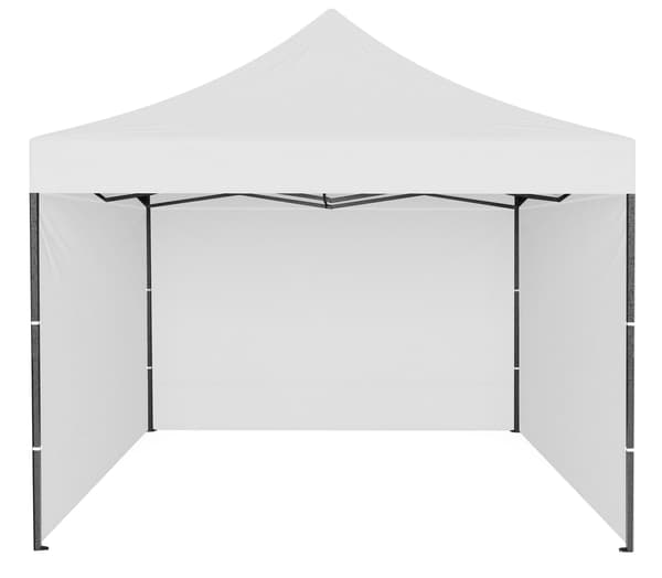 Ekspres shoppingpavillon 3x3 m hvid