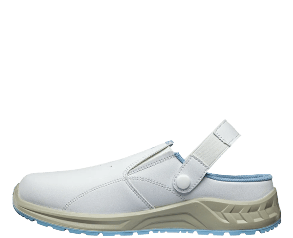 Bennon HVIDE OB Slipper 48 Arbejdssko