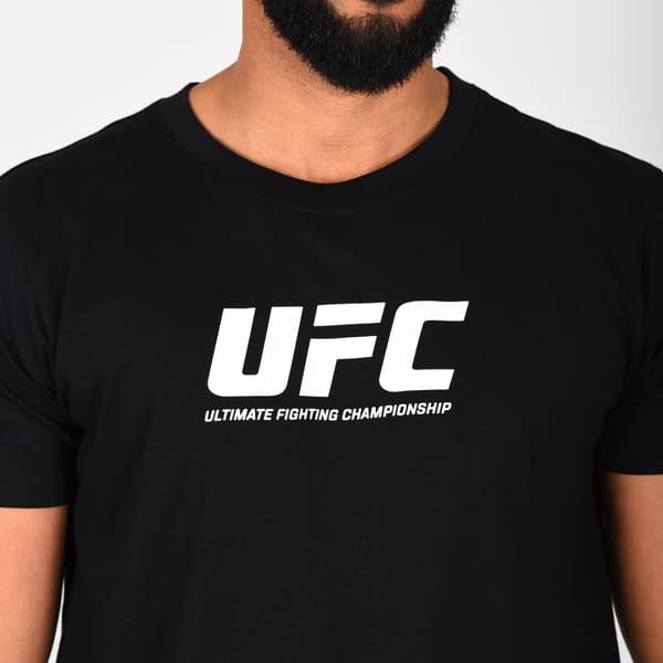 UFC-logollinen t-paita, musta, L