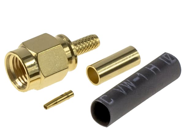 SMA-RP-stik til RG174-kabel