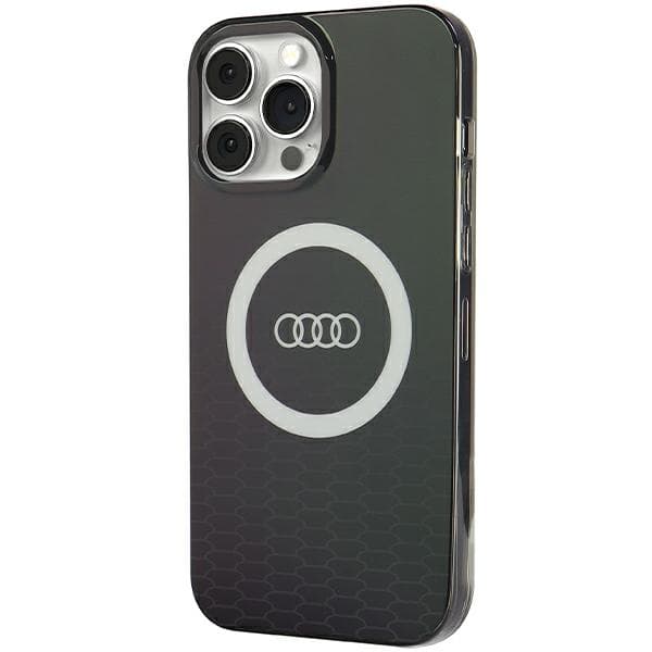 Audi IML MagSafe-etui med stort logo til iPhone 13 Pro / 13, sort