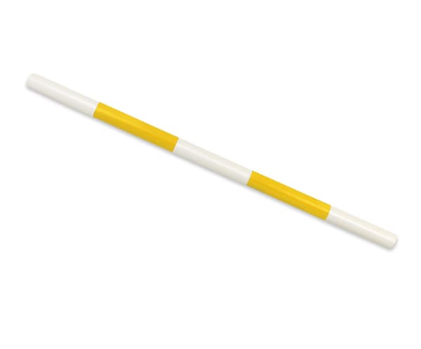 Hoppbom för hobbyhäst - Gul - 120 cm
