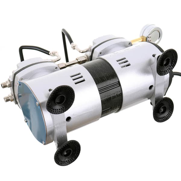 KOMPRESSOR AIRBRUSH VAKUUMPUMPE 2-I-1 AIRCONDITION