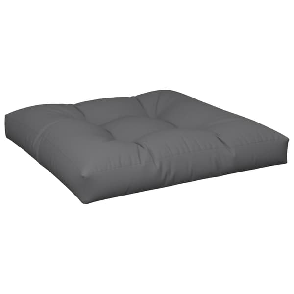 vidaXL Pallsoffkuddar, 2 st, Antracit, Tyg