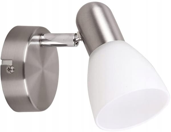 Energinen hopeinen LED-seinävalaisin