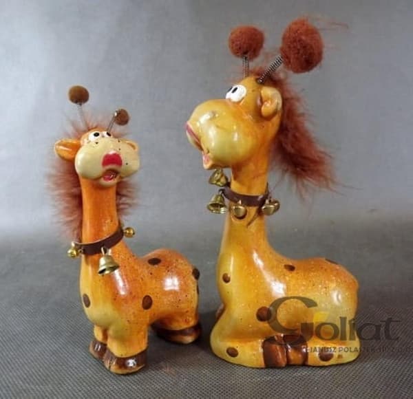 Kirahvifiguuri 19x9 cm, ruskea