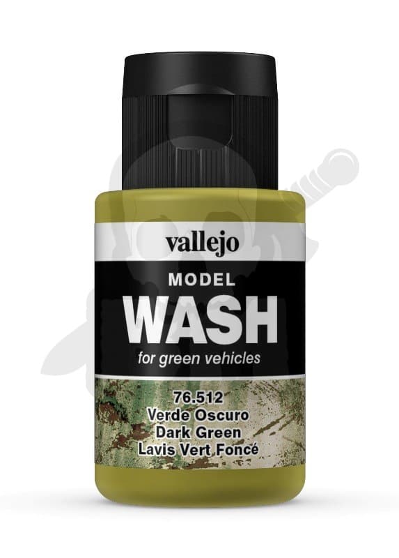 VALL-76512 Modelltvätt 35ml Mörkgrön