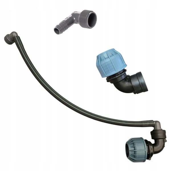 Sprinklerin joustava liitin 3/4" ja mutka 32