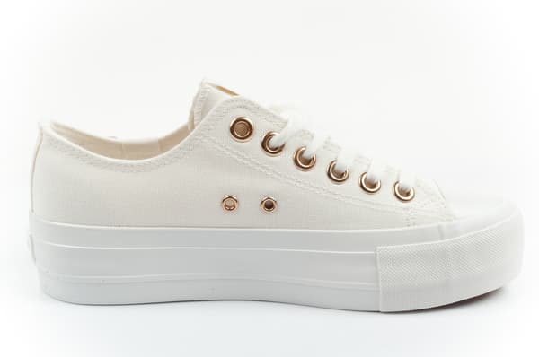 Lee Cooper Canvas White Lady [LCW-26-31-4369L] v. 41