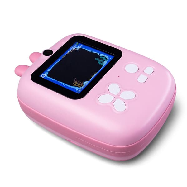 Mini termisk printer med kamera og videokamera HURC10R - pink