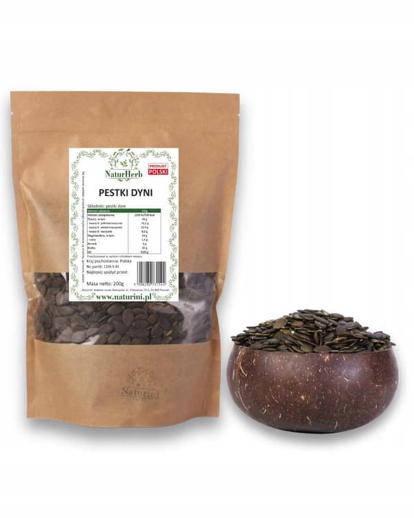 POLSK græskarkerner 200g Naturini
