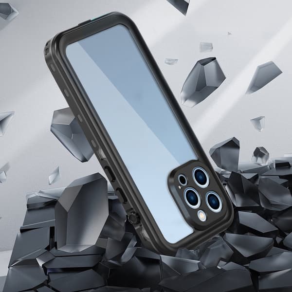 REDPEPPER Dot+ Vattentätt Skal till iPhone 13 Pro – Mörkgrå