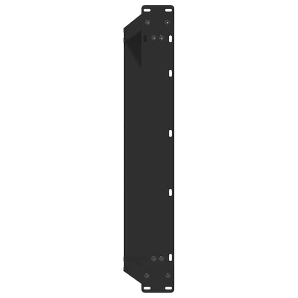 vidaXL sofabordsben, 2 stk., sort, 60x(30-31) cm, stål