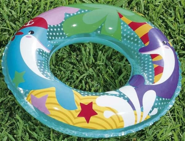 BESTWAY UPPBLÅSBARA BARNBAD DELFIN 51 CM 3+