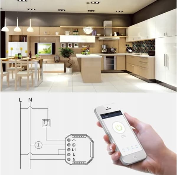 Zigbee Tuya spændingsfri ovncontroller