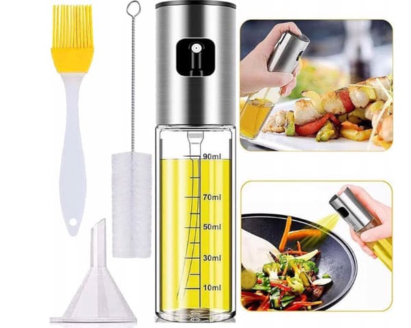 Glas olivenolie sprayer 100 ml