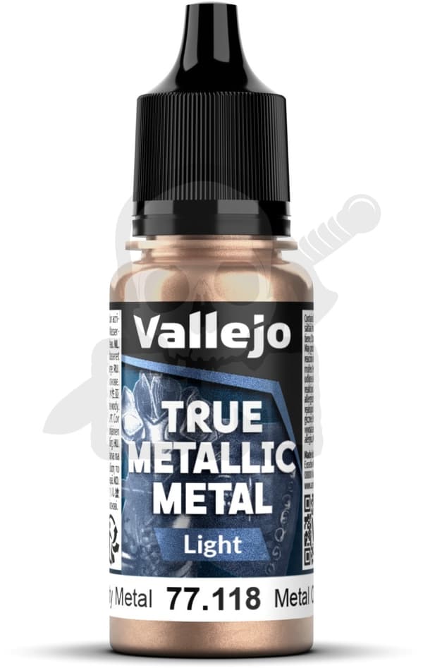 Vall-77118 True Metallic Rusty Metal 18ml