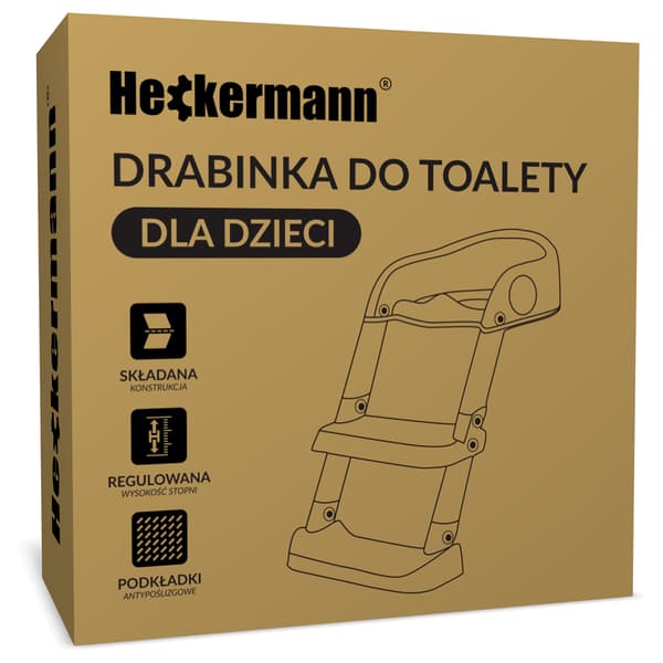 Heckermann Rosa Toalettsitsöverdrag