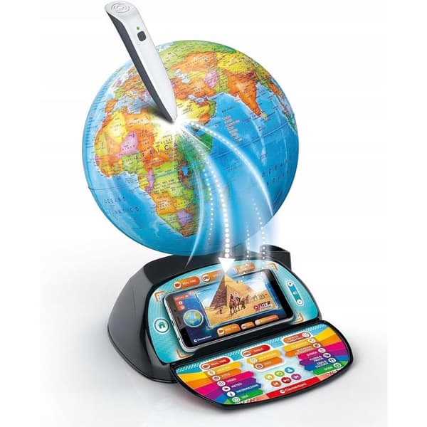 Clementoni Interaktiv Globe Eduglobus Exploreglobe Realtid 50848