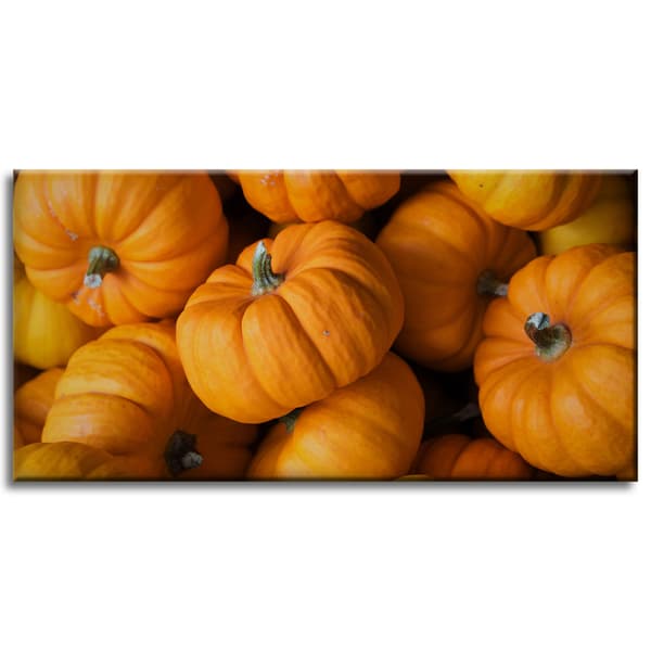 Canvastavla Kök Höstpumpor 80x40 cm